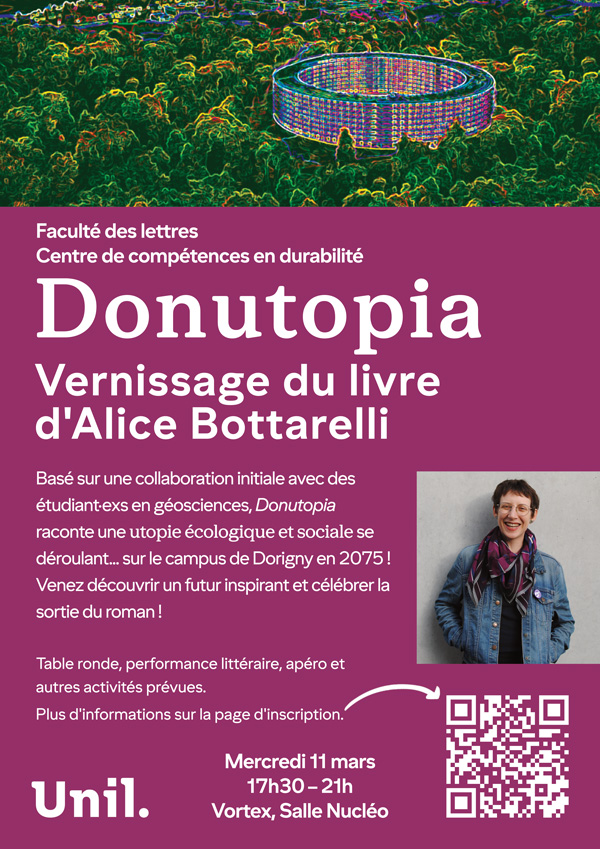 Affiche vernissage Donutopia